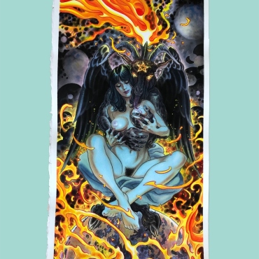 “Baphomet” Fine art print